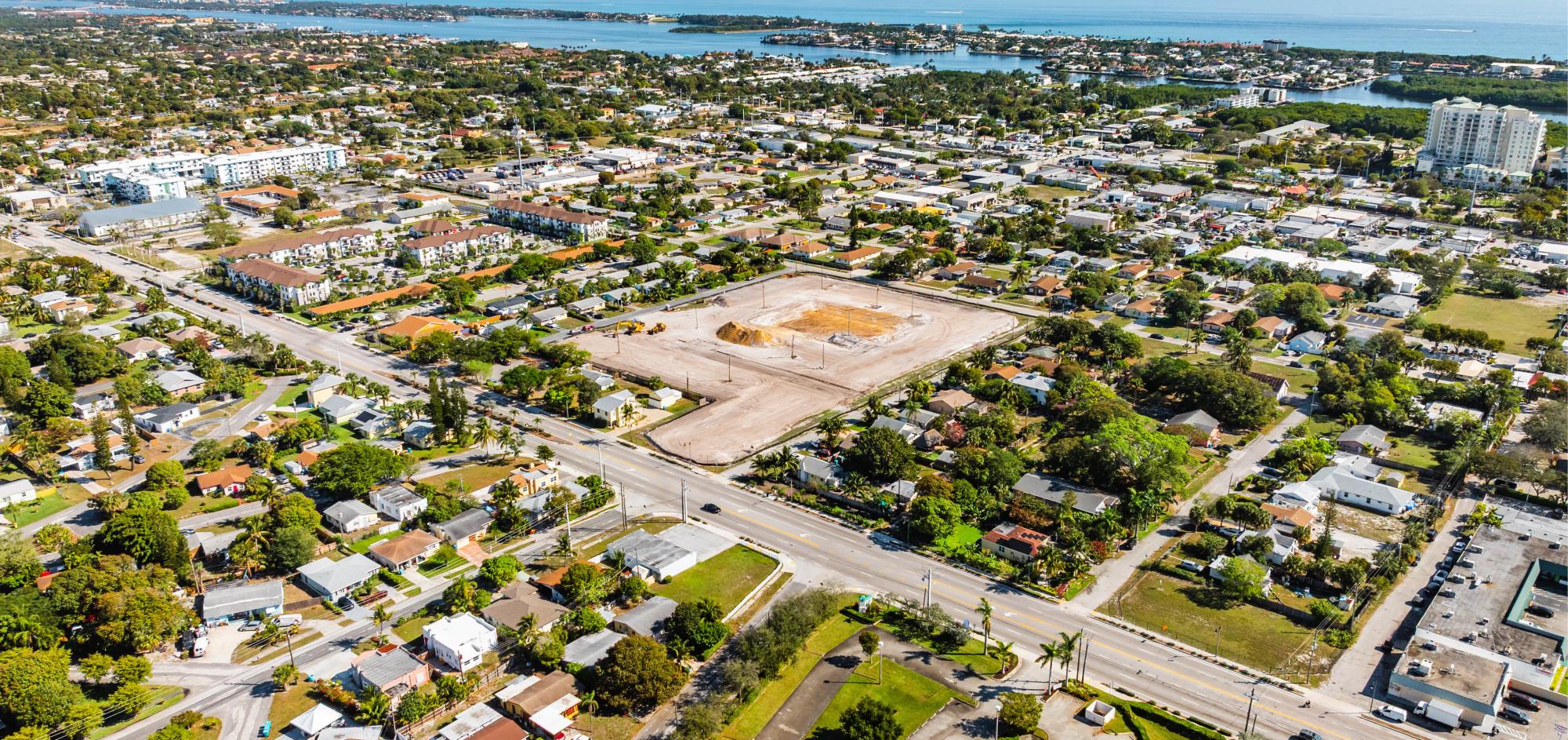 Cottage District Drone SW