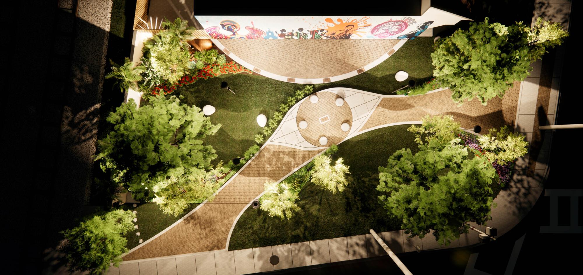 MLk Entry I Dream Aerial