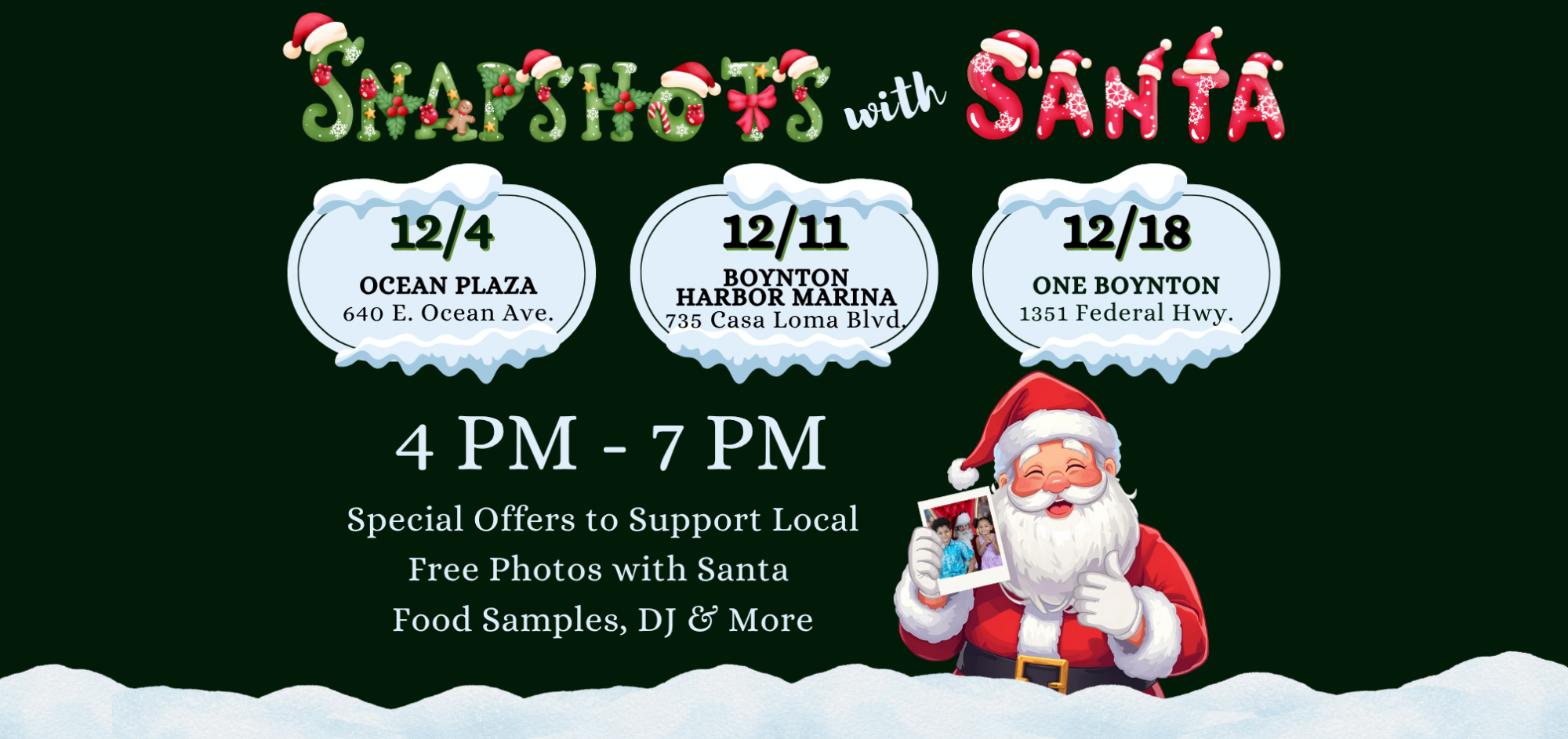 Holiday Website Graphics